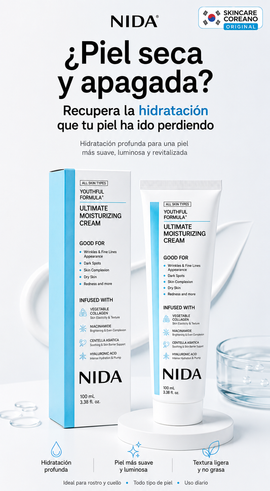 Crema hidratante intensiva NIDA – Youthful Formula™ (100 ml / 3,38 fl. oz.)